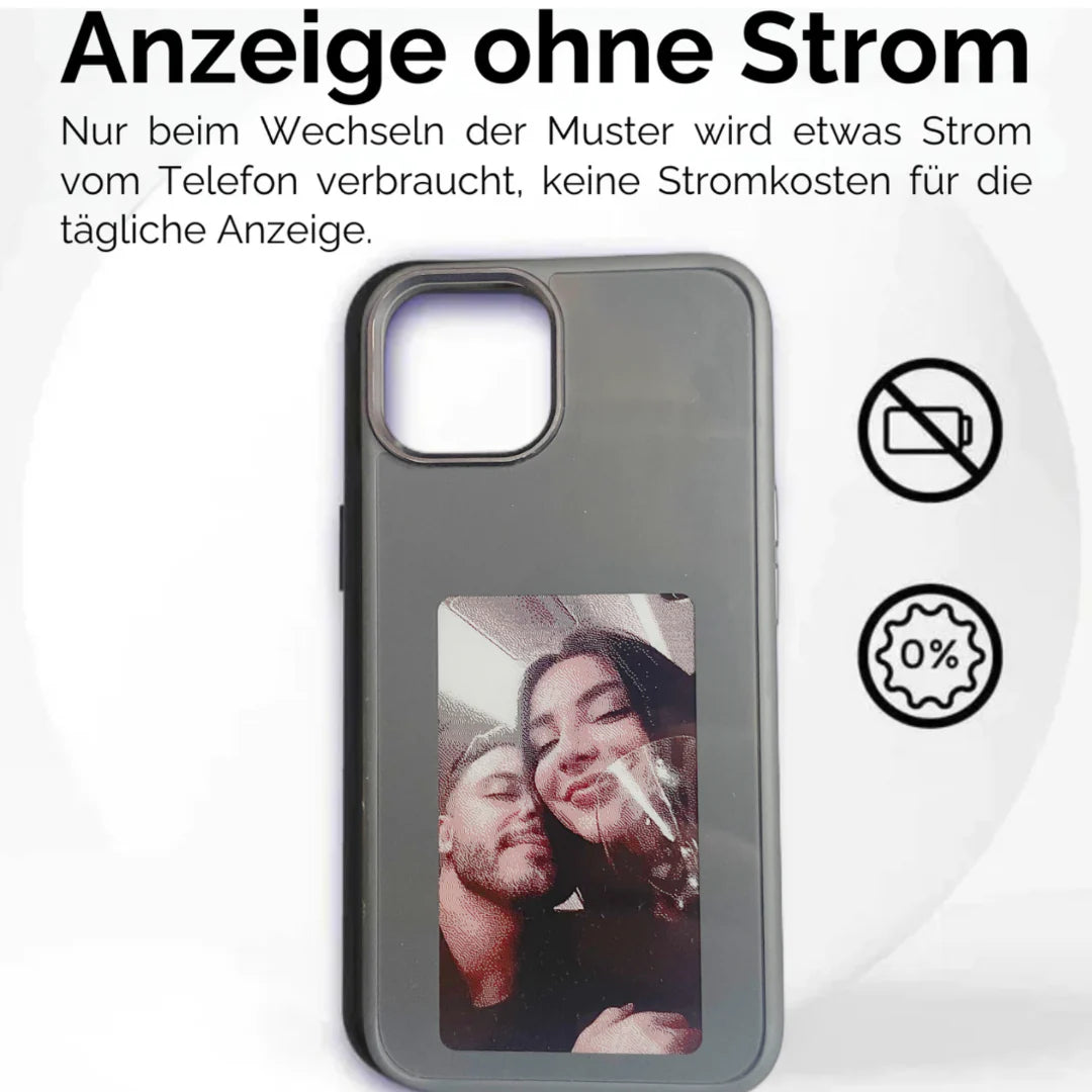 Ink-Show™ phone case with display